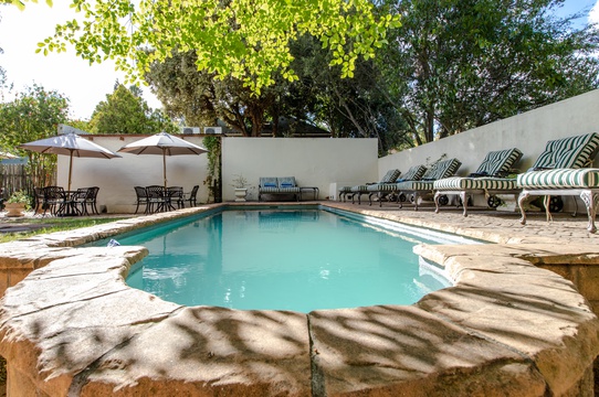Evergreen Manor & Spa swimming pool to relax and unwind